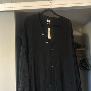 Boho Linen Top